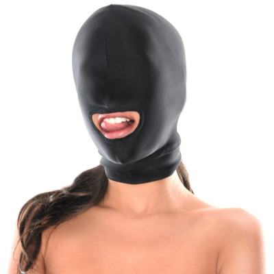 MASCHERA SPANDEX CON APERTURA BOCCA "FETISH FANTASY"