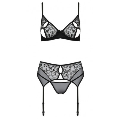 BODY PASSION WOMAN "PRIMULA SET" NERO